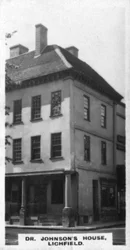 Dr. Johnsons Haus, Lichfield, Staffordshire, um 1920er Jahre