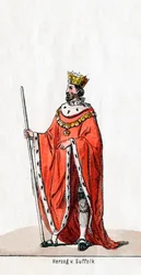 Herzog von Suffolk, Kostümentwurf für Shakespeares Stück, Heinrich VIII, 19. Jahrhundert