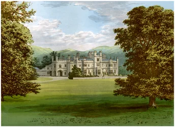 Dunmore Park, Stirlingshire, Schottland, Heimat des Earl of Dunmore, ca. 1880