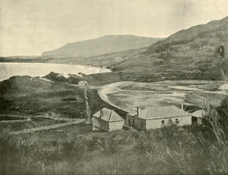 Eagle-Hawk Neck, Tasman-Halbinsel, 1901