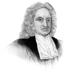 Edmond Halley, englischer Astronom, Mathematiker, Meteorologe und Physiker, um 1850
