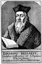 Edward Kelley, Astrologe und Alchemist, 1575