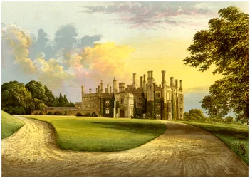 Eggesford House, Devon, Heim des Earl of Portsmouth, um 1880
