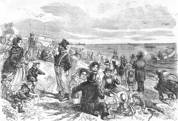 Acht Stunden am Meer, 1856