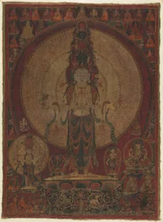 Elfköpfiger, tausendarmiger Bodhisattva des Mitgefühls Avalokiteshvara