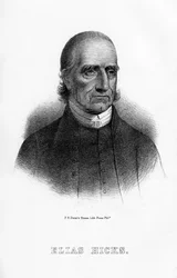 Elias Hicks, amerikanischer Prediger, 1854