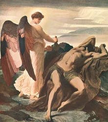 Elija in der Wüste, 1877-1878, ca. 1902