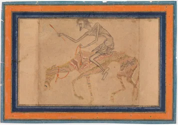 Abgemagerter Pferd und Reiter, ca. 1625