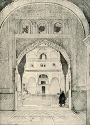 Eingang zur Halle der Barke, 19. Jahrhundert, 1907