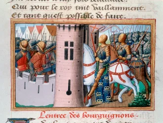 Einzug der Burgunder in Paris, Mai 1418, 1484