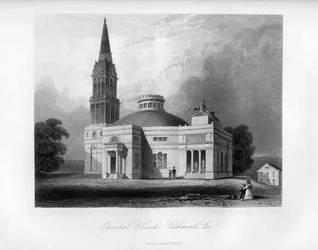 Episkopalkirche, Richmond, Virginia, USA, 1855