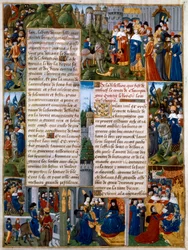 Episoden aus der Rebellion von Thibaut de Champagne, 15. Jahrhundert
