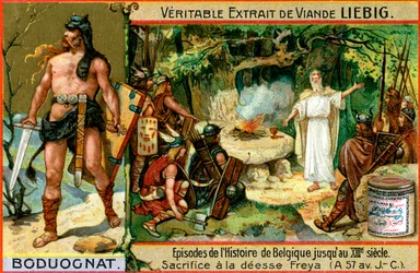 Episoden in der Geschichte Belgiens bis zum 13. Jahrhundert: Boduognatus, ca. 1900