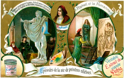 Episoden aus dem Leben berühmter Maler: Raphael, um 1900