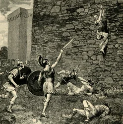 Flucht des jüngeren Marius in Praeneste