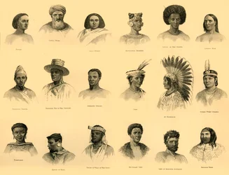 Ethnologie, um 1910