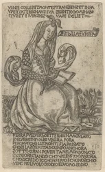Europäische Sibylle, frühes 15. Jahrhundert