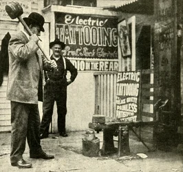 Jahrmarktattraktion, 1910