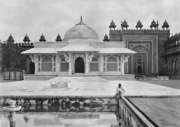 Fatehpur Sikri. Grab von Sheik Salem Christi, um 1910