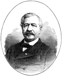 Ferdinand de Lesseps, französischer Diplomat und Unternehmer
