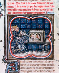 Fernando von Portugal gefangen genommen, ca. 1212, 1375-1379