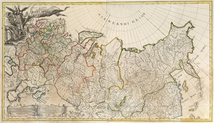 Erste allgemeine Karte des Russischen Reiches, 1745
