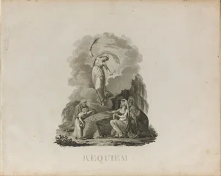 Erstausgabe des Requiems in d-Moll, K. 626 von Wolfgang Amadeus Mozart