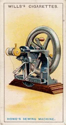 Erste Nähmaschine mit Kettenstich, [1915]