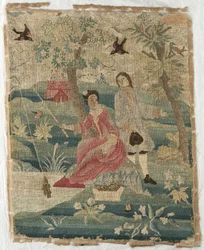 Anglerin, 1700er Jahre