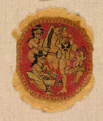 Fünf runde Segmenta, 650 - 750
