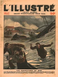 Überschwemmung in Südfrankreich, 1932