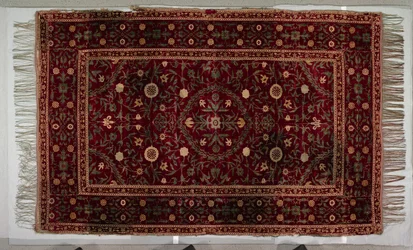 Bodenbelag mit Medaillonmuster, 1650-1700
