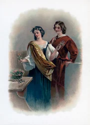 Florizel und Perdita, 1891