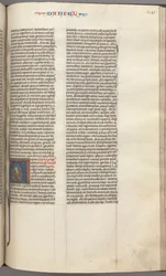 Fol. 341r, Daniel, historiierte Initiale A, Daniel in der Löwengrube, um 1275-1300