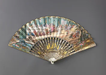 Faltfächer, 1760er