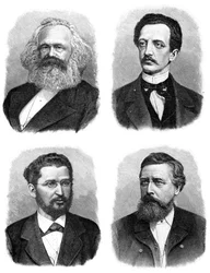 Vier deutsche Sozialisten, 1903