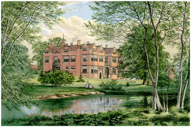 Franks Hall, Kent, Heim der Familie Power, um 1880