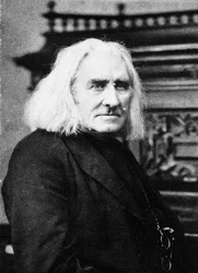 Franz Liszt, ungarischer Pianist und Komponist, spätes 19. Jahrhundert
