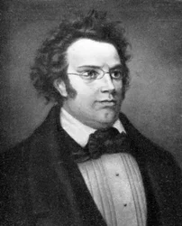 Franz Peter Schubert, 1797-1828, österreichischer Komponist, 1909