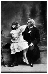 Fred D. Daviss und Flossie Hale Daviss, Schauspieler, um 1890-1919
