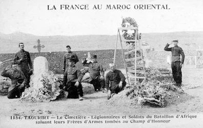 Friedhof der Fremdenlegion, Taourirt, Algerien, 20. Jahrhundert