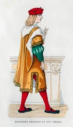 Französischer Kaufmann des 16. Jahrhunderts, 1882-1884
