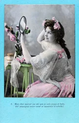 Französische Postkarte, um 1900