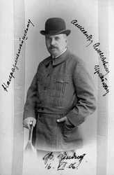 Friedrich Fyodor Fiedler, Übersetzer russischer Poesie, ca. 1906