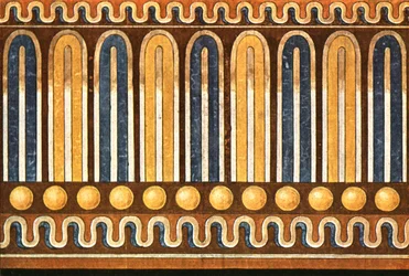 Fries aus dem François-Grab Tomba François in Vulci, Italien, 1928