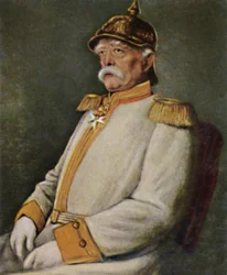 Fürst Bismarck 1815-1898 - Gemälde von Lenbach, 1934