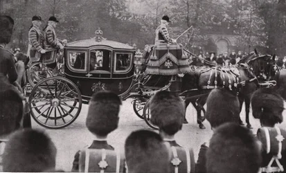Trauerzug von König Edward VII., London, 20. Mai 1910