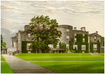 Galloway House, Wigtownshire, Schottland, Heim des Earl of Galloway, ca. 1880