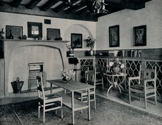 Gartenecke, um 1907