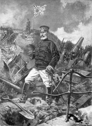 General Nogi, japanischer Kommandant, Russisch-Japanischer Krieg, 1904-1905